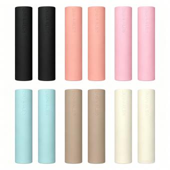 Poids d'haltères à embout plat en silicone
